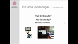 Förhandsvisning (thumbnail) från videon Lärstilar
