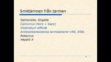 Förhandsvisning (thumbnail) från videon Vårdhygieniska aspekter på kräkningar och diarréer SSK