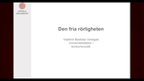 Förhandsvisning (thumbnail) från videon Den fria rörligheten del 1