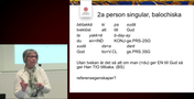 Förhandsvisning (thumbnail) från videon Opersonligt!!! Om opersonliga subjekt i några iranska språk i jämförelse med bl.a. svenska