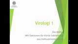 Förhandsvisning (thumbnail) från videon Virologi 1 Del 1 SSK