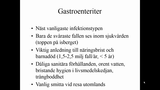 Förhandsvisning (thumbnail) från videon Del 1 Bakterier som orsakar matförgiftning och infektioner i mag/tarmkanalen SSK