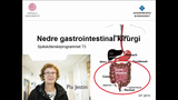 Förhandsvisning (thumbnail) från videon Nedre gastrointestinal kirurgi Del 1