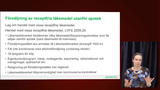 Förhandsvisning (thumbnail) från videon Försäljning av vissa receptfria läkemedel utanför apotek