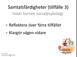 Förhandsvisning (thumbnail) från videon Samtalsträning 3