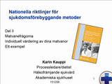 Förhandsvisning (thumbnail) från videon Sjukdomsförebyggande metoder 2 Del 1