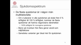 Förhandsvisning (thumbnail) från videon Polygena sjukdomar