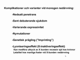 Förhandsvisning (thumbnail) från videon Att studera monogena sjukdomar