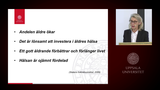 Förhandsvisning (thumbnail) från videon Margaretha Nydahl: Den bekymmersamma måltiden - att stödja äldre i deras matsituation