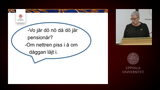 Förhandsvisning (thumbnail) från videon Margaretha Svahn: Dialekt i 2010-talets Sverige.