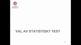 Förhandsvisning (thumbnail) från videon Statistik i kliniska försök Del 3