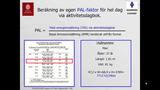 Förhandsvisning (thumbnail) från videon Energiomsättning LP Del 4 (FYSISK AKTIVIETSNIVÅ, PAL)