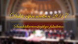 Förhandsvisning (thumbnail) från videon Doktorspromotion 24 maj 2017 - Samhällsvetenskapliga fakulteten