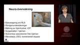 Förhandsvisning (thumbnail) från videon Neurointensivvård, del2