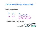 Förhandsvisning (thumbnail) från videon Kemisk bindning och orbitaler - Atom- och molekylorbitaler