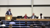 Förhandsvisning (thumbnail) från videon Human progress in the 21st century - Towards a brighter future - sustaining democratic development, panel 4