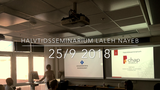 Förhandsvisning (thumbnail) från videon Laleh Nayeb Halftime Seminar 25 September 2018