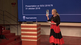 Förhandsvisning (thumbnail) från videon Presentation av Internationaliseringsutredningens slutbetänkande, 31 oktober 2018