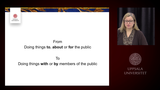 Förhandsvisning (thumbnail) från videon Public Patient Involvement (PPI)