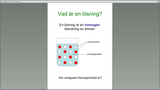 Förhandsvisning (thumbnail) från videon Lösningskemi & syror och baser (film 4)