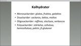 Förhandsvisning (thumbnail) från videon Kolhydrater och GI