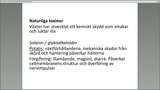 Förhandsvisning (thumbnail) från videon Naturliga gifter och främmande ämnen