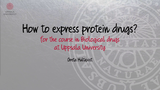 Förhandsvisning (thumbnail) från videon How to put proteins together