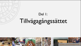 Förhandsvisning (thumbnail) från videon Att sammanställa forskning - Del 1: Tillvägagångssättet