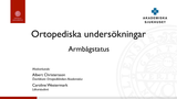 Förhandsvisning (thumbnail) från videon Armbågstatus