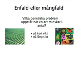 Förhandsvisning (thumbnail) från videon Enfald eller Mångfald? - Hans Ellegren
